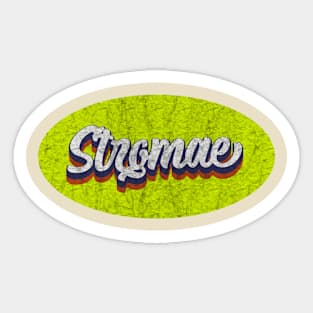 Vintage Stromae Sticker